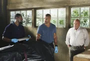 Tech Jennings, Derek Morgan und Det. John Barton.