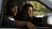 Alec Hardison (Aldis Hodge) und Eliot Spencer (Christian Kane, re.)