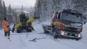 Stig saving himself. (National Geographic)