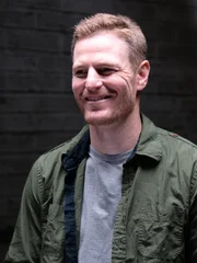 Ben Smith smiles for an interview.