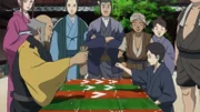 Toya (4.v.re.) und Chagum (3.v.re.) spielen gegen Falschspieler, die hinterhältige Tricks anwenden, um zu gewinnen.