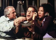 Walter Andreas Müller als Hans, Beat Marti als Bruno, Sandra Moser als Annekäthi