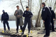 Special Agent Seeley Booth (David Boreanaz) and Dr. Temperance 'Bones' Brennan (Emily Deschanel)