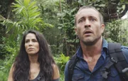 Michelle Borth (Catherine Rollins), Alex O'Loughlin (Steve McGarrett)