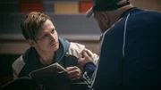 Die Beschatter Staffel 2, Folge 3 2025  Milan erhält Hilfe von einem Hacker, der sich den Detektiven (unfreiwillig) angeschlossen hat. Joel Basman als Charles Lacroix, Dardan Sadik als Milan Gjokaj   Regie: Michael Steiner, Timo von Gunten Produktion: Turnus Film AG Kamera: Pascal Walder, Alicja Pahl Drehbuch: Simone Schmid, Francesco Rizzi, André Küttel, Alexander Seibt, Rahel Grunder