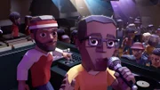 Frankie Knuckles und Jamie Principle legen auf.
