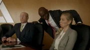 L-R: John (Adam Lustick), Christian DeVille (Lance Reddick), Kate (Anne Dudek)