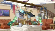 v.li.: Terry, Korvo, Yumyulack, Jesse