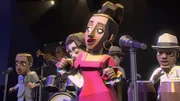 Celia Cruz bei ihrem Auftritt