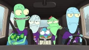 v.li.: Terry, Yumyulack, Pupa, Jesse, Korvo