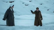 Johanna (Dominique Devenport) ist aufgeflogen. Dr. Mangold (David Kross) stellt sie zur Rede. Weiteres Bildmaterial finden Sie unter www.br-foto.de.