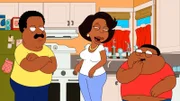 (v.l.n.r.) Cleveland Brown, Donna Tubbs-Brown, Cleveland Brown Jr.