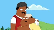 Cleveland Brown (l.); Cleveland Brown Jr. (r.)