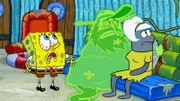 SpongeBob (l.), Flying Dutchman (m.)
