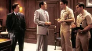 V.l.: Special Agent Clayton Webb (Steven Culp), Alfredo Rincon (George DelHoyo), Harmon Rabb, Jr. (David James Elliott), Bud Roberts, Jr. (Patrick Labyorteaux)