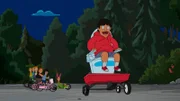 L-R: Ollie, Andy, Jimmy Pesto Jr., Zeke, Tina, Louise, Gene