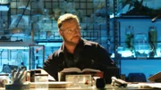 Gil Grissom (William Petersen) ist dem Geheimnis des toten Mörders auf der Spur.
