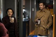 Hana Gibson (Keisha Castle-Hughes, l.); Remy Scott (Dylan McDermott, r.)