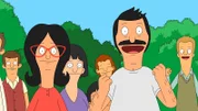 Vorne, l-r: Linda, Bob