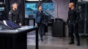 Von links: David 'Deacon' Kay (Jay Harrington), Jessica Cortez (Stephanie Sigman) und Daniel 'Hondo' Harrelson (Shemar Moore)