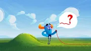Das kleine blaue Monster Fussel hat einen langen roten Faden gefunden und fragt sich: Wohin wird ihn dieser Faden führen? Eine Reise voller Überraschungen beginnt.
