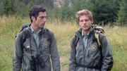 Tommaso Belli (Tommaso Ramenghi, l.); Giorgio (Gabriele Rossi, r.)