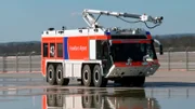 Das Notfallteam des Frankfurter Flughafens.