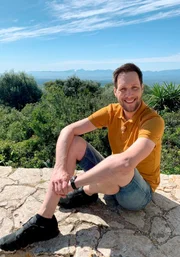 Sven Kroll auf dem Puig de Randa, dem höchsten Berg im Landesinneren Mallorcas