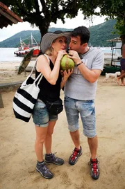 Ilha Grande in Brasilien. Die Passagiere Christine und Christian Schorer erkunden die Insel.