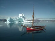 Das Expeditionsschiff „Dagmar Aaen“