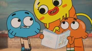 v.li.: Gumball, Sarah, Darwin