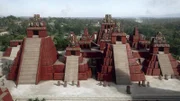 Alle Maya-Herrscher wollten ihre Spuren hinterlassen. Um ihre Vorgänger zu übertrumpfen, bauten sie neue Pyramiden über den alten. Viele sind deshalb im Inneren verschachtelt. (3D-Grafik)