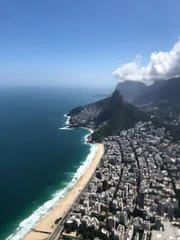 Rio de Janeiro in Brasilien, Luftaufnahme.
