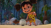 Die wilde Lucy ist eine wilde "Ball-Ins-Loch"-Spielerin.