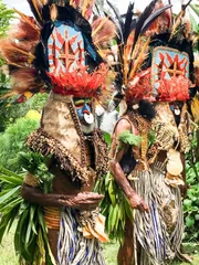 Bei einer Hochland-Tour auf Papua-Neuguinea bekommen die Passagiere der "Grand Lady" einen Einblick in traditionelle Riten der Ureinwohner.