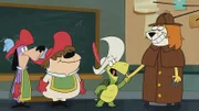v.li.: Yippee, Yappy, Touché Turtle, Top Cat