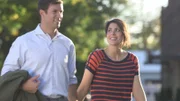 Werner and Vi Kruse walk.