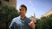 auf den Spuren der Evangelien: Dave Stotts in den Ruinen des Palastes von Herodes