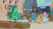 v.li.: Bester, Rocky, Flip Flop, Toot, Grafifi
