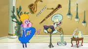 v.li.: Lady Upturn, Squidward
