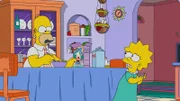 Homer (l.); Lisa (r.)