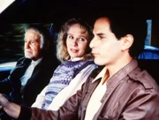 Frank (Lew Ayres, l.), Zoe (Laurie Prange, M.) und Todd Worton (David Eisner, r.) fahren gemeinsam in die Ferien.