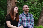 Homeowners Lindsey Myers & Joe Gandolfo.