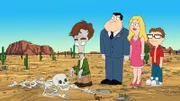 (v.l.n.r.) Roger; Stan Smith; Francine Smith; Steve Smith