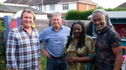 V.l.: David Domoney, Alan Titchmarsh, Jules Richards und Danny Clarke