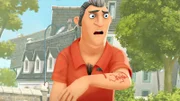 Brents Papa kann sich nicht erklären warum er plötzlich ein Tatoo hat?