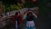 L-R: Billy Thunderman (Diego Velazquez), Nora Thunderman (Addison Riecke)
