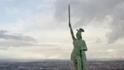 Um das Narrativ einer überlegenen deutschen Rasse zu stärken, bediente man sich bei zahlreichen Figuren aus der germanischen Geschichte, darunter der Cheruskerfürst Arminius.
