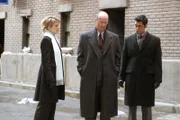Lt. John Stillman (John Finn, M.) erzählt Det. Lilly Rush (Kathryn Morris, l.) und Det. Scott Valens (Danny Pino, r.) von einem Mordfall aus dem Jahr 1980, den er nicht lösen konnte ...