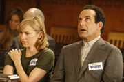 Pictured: (l-r) Natalie Teeger (Traylor Howard), Adrian Monk (Tony Shalhoub)